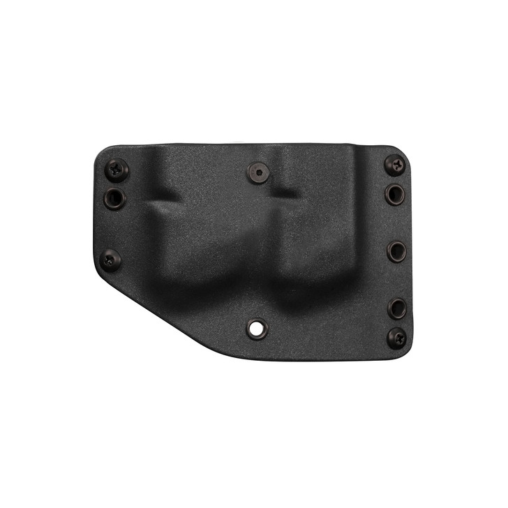 Stealth Operator Holster Twin Mag Double Magazine Pouch  Fits Most Double Stack Magazines  Black Nylon H50053