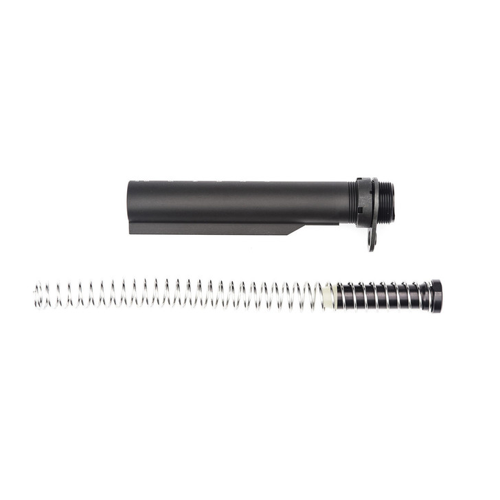 Spike's Tactical Rifle Buffer Tube Assembly  Includes Buffer  Buffer Tube  Buffer Spring  Castle Nut  End Plate SLA500R-K