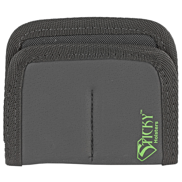 Sticky Holsters Dual Mag Sleeve  Fits Double Stack and Large Single Stack 1911 Style Magazines  Black Finish DMMS