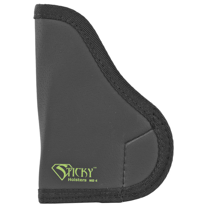 Sticky Holsters Pocket Holster  Fits GLOCK 43  S&W SHIELD  Walther PPS 9/40  Ambidextrous  Black Finish MD-4