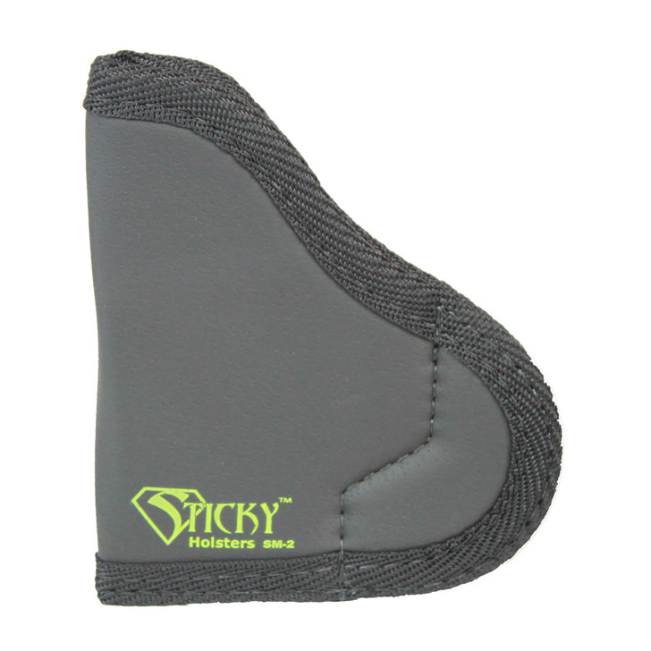 Sticky Holsters Pocket Holster  Ambidextrous  Fits Pocket .380s-Small Handguns  Automatics Up to 2.75" Barrel  Ruger LCP  Remington RM380  DB380  S&W Bodyguard 380  Taurus 738 TCP 380  Sig P238  Black Finish SM-21