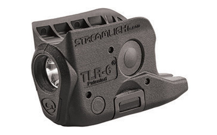 Streamlight TLR-6  Weaponlight  Fits GLK 42/43  White LED  100 Lumens  Includes 2 CR 1/3N Lithium Batteries  Black 69280