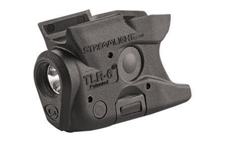 Streamlight TLR-6  Weaponlight  Fits S&W M&P Shield  White LED 100 Lumens  Includes 2 CR 1/3N Lithium Batteries  Black 69283