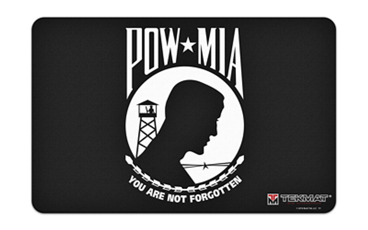 Tekmat Pistol Mat Pow Mia Blk - TEKR17-POWMIA