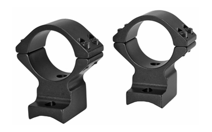 Talley Manufacturing Light Weight Ring/Base Combo  30mm High  Black  Alloy  Tikka T3/T3-X  Knight MK-85 750714