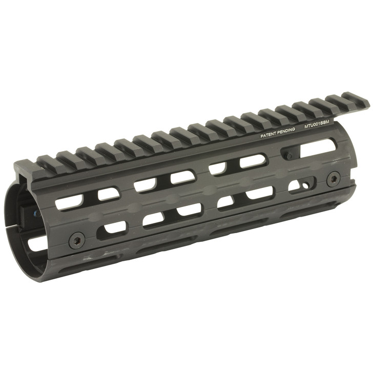 Leapers  Inc. - UTG UTG PRO Super Slim Drop In MLOK Rail System  AR-15  Carbine Length  Black MTU001SSM