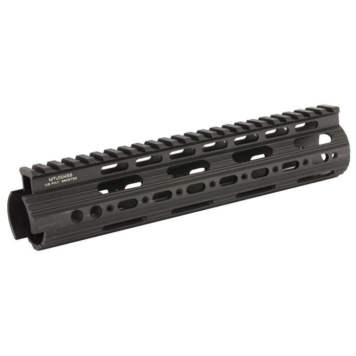 Leapers  Inc. - UTG Rail System  9"  for AR Rifles  Mid Length  Super Slim Free Float Handguard  Black Finish MTU004SS