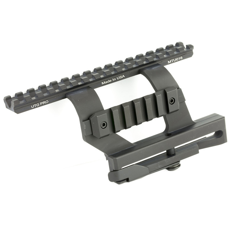 Leapers  Inc. - UTG Side Mount  Fits AK  Black MTU016