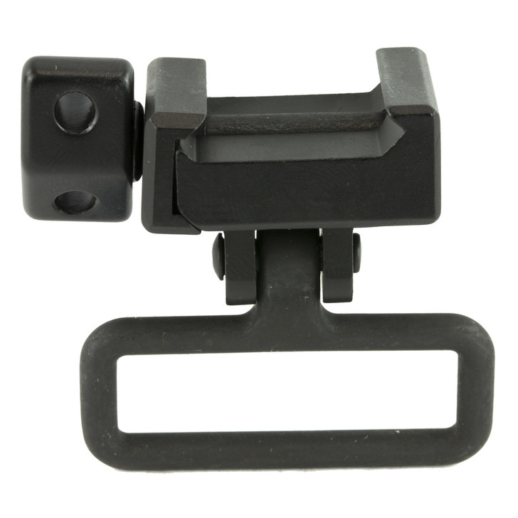 Leapers  Inc. - UTG Sling Swivel  1.25"  Detachable  with Picatinny Mounting Base  Black TL-SWMTP01