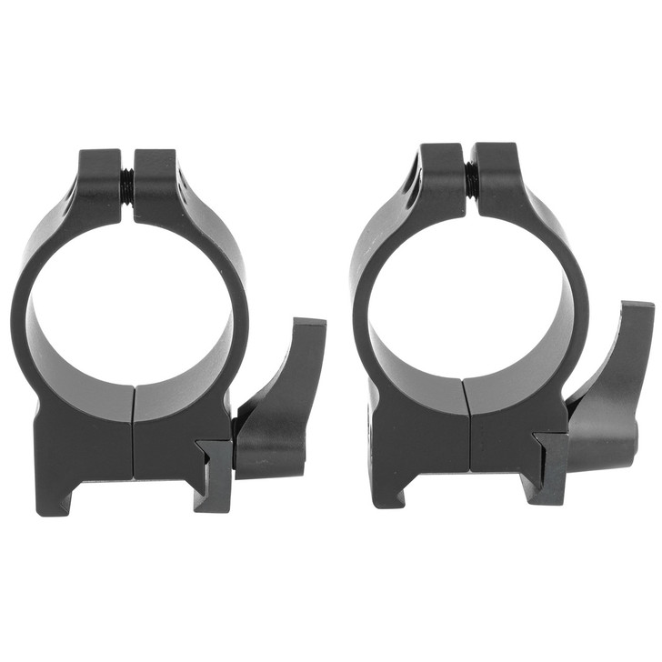 Warne Scope Mounts Maxima Quick Detach Ring  30mm  Medium  Matte Finish 214LM