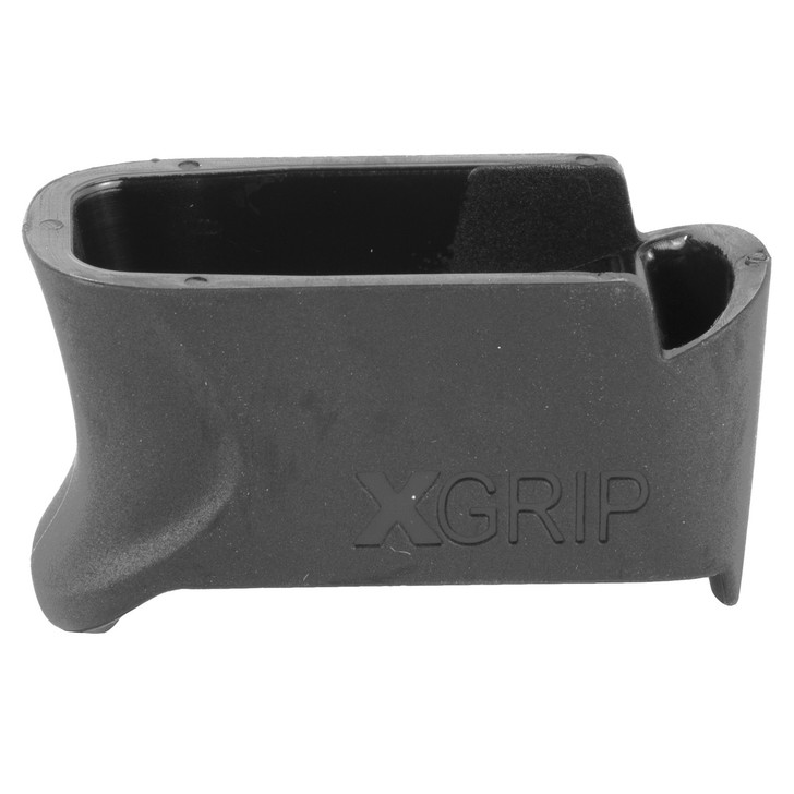 X-GRIP Mag Spacer  Black  Adapts the ETS 9Rd 9MM Magazines for Use in the Glock 43  Compatible with 9Rd ETS Magazines Only XGGL43-9