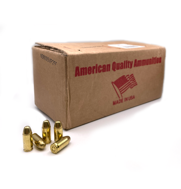 Armscor .380 ACP 95GR FMJ NEW  Brass - 250rd Pack