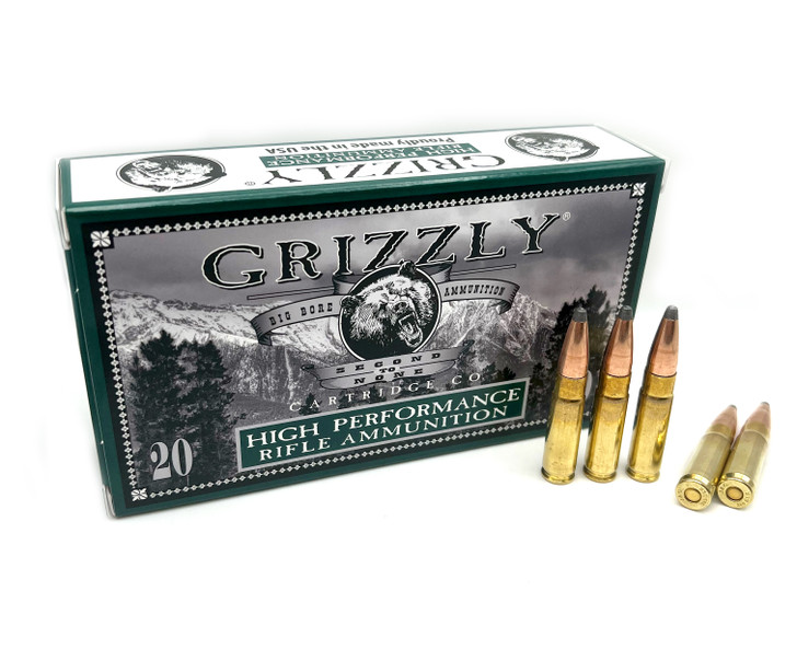 Grizzly .300 Blackout - 150GR Soft Point - New Brass - 20rd BOX