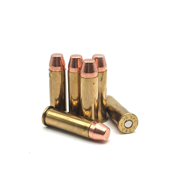 Capital Cartridge  .38 Special - 158GR Flat Point - Reman Brass - 50rds