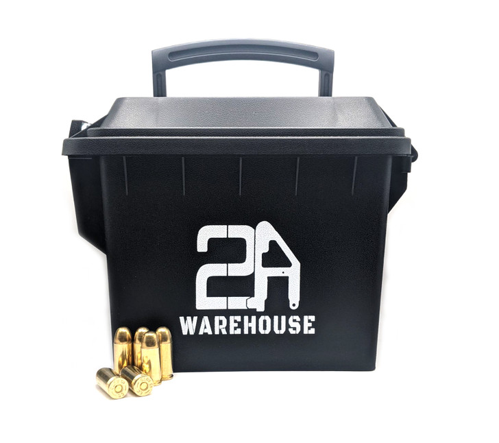 Capital Cartridge .45 ACP 230GR - RANGE Duty - Brass Plated Steel Case - 350rds - FREE AMMO CAN