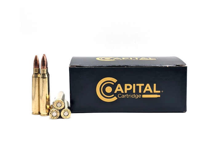 Capital Cartridge  .223 Rem 62GR FMJ - REMAN - 50rd Box