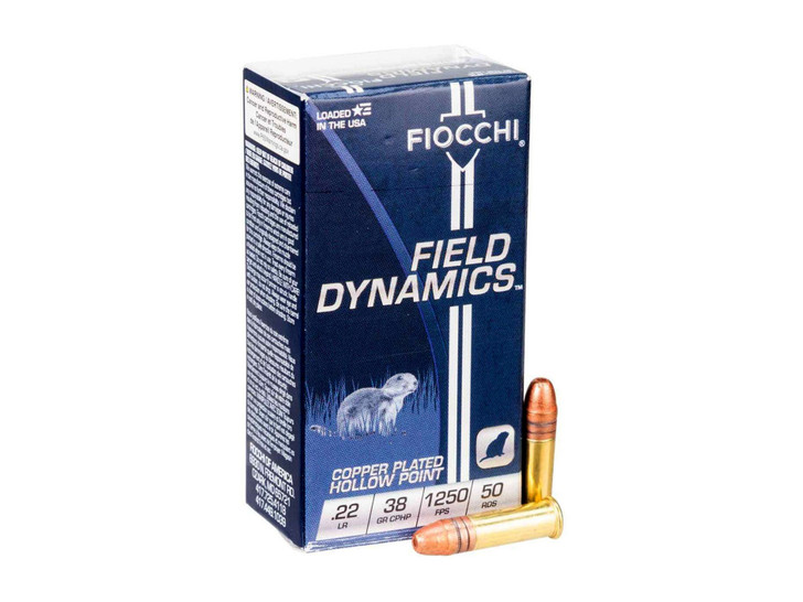 Fiocchi  .22LR 38GR CPHP - 22FHVCHP - 500rd Box
