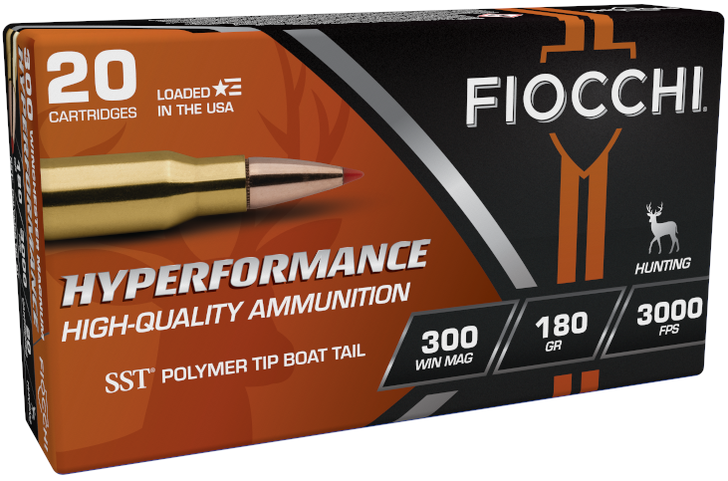Fiocchi .300 Win Mag 180GR SST - 300WMHSA - 20rd Box