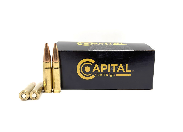 Capital Cartridge .300 Blackout 147GR FMJ - New Brass - 50RD Box