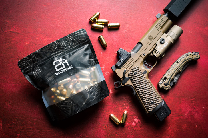 Capital Cartridge  .45 ACP 230GR RN - REMAN Brass - 100RD Pouch