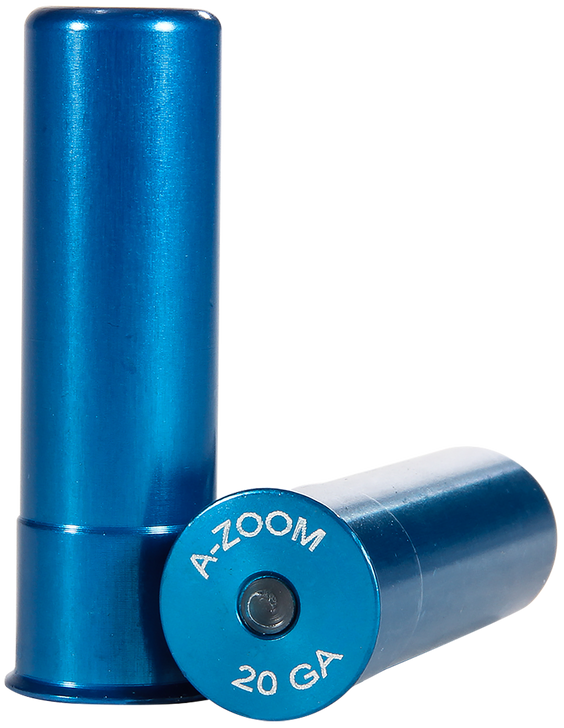 A-Zoom Shotgun Snap Caps - 20 Gauge - Shotshell - 5-Pack - Blue - 12313