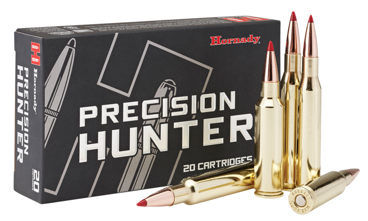 Hornady Precision Hunter .300 Remington Short Action Ultra Magnum 178 Grain Extremely Low Drag - EXpanding Brass Cased - Rifle Ammo - 20 Round