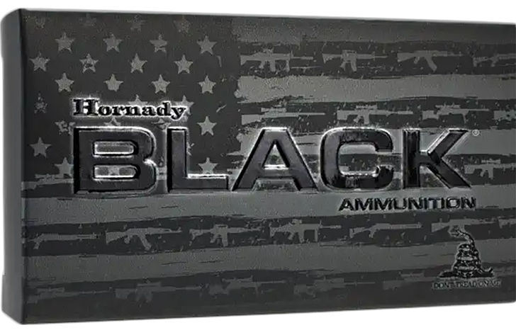 Hornady BLACK 6mm Creedmoor 105 Grain Boat-Tail Hollow Point Brass Cased - Rifle Ammo - 20RD Box - 81396