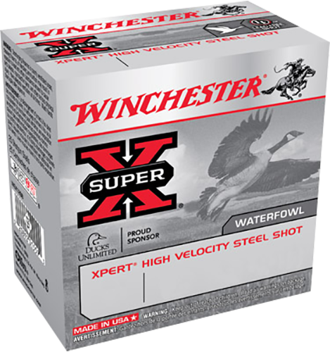 Winchester Super-X Shotshell 12 Gauge 1 1/8 Oz 2.75in - Shotgun Ammo - 25RD Box - WEX12HBB