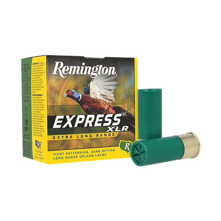 Remington Express Extra Long Range Loads 12 Gauge 1 1/4oz 2.75in 1330FPS #4 - Shotgun Ammo - 25RD Box - 20145