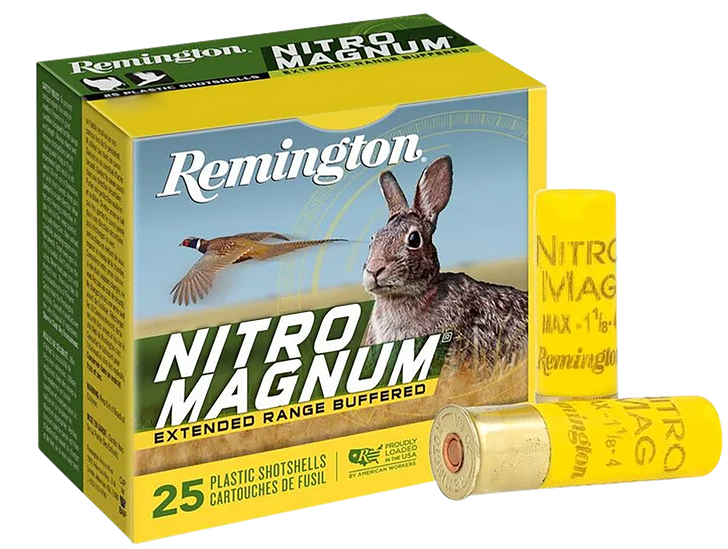 Remington Nitro Magnum Buffered Loads 20 Gauge 1 1/4oz 3in 1185FPS #6 - Shotgun Ammo - 25RD Box - 20674
