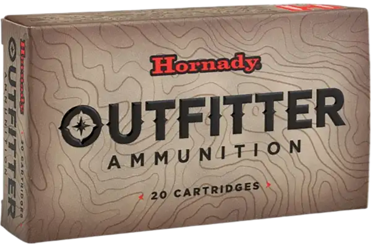 Hornady Outfitter 7mm WSM 150 Grain CX Nickel Plated Rifle Ammo - 20RD Box - 805514