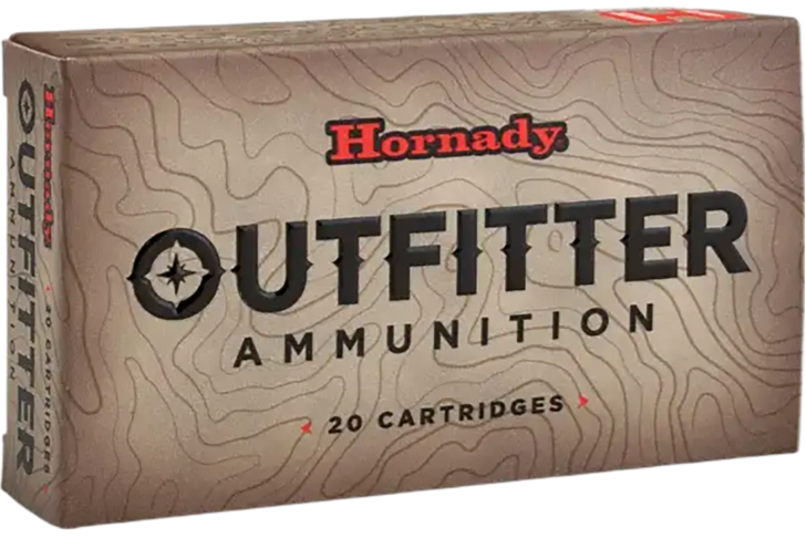 Hornady Outfitter .300 Winchester Short Magnum 180 Grain Copper Solid CX Brass Cased Centerfire Rifle