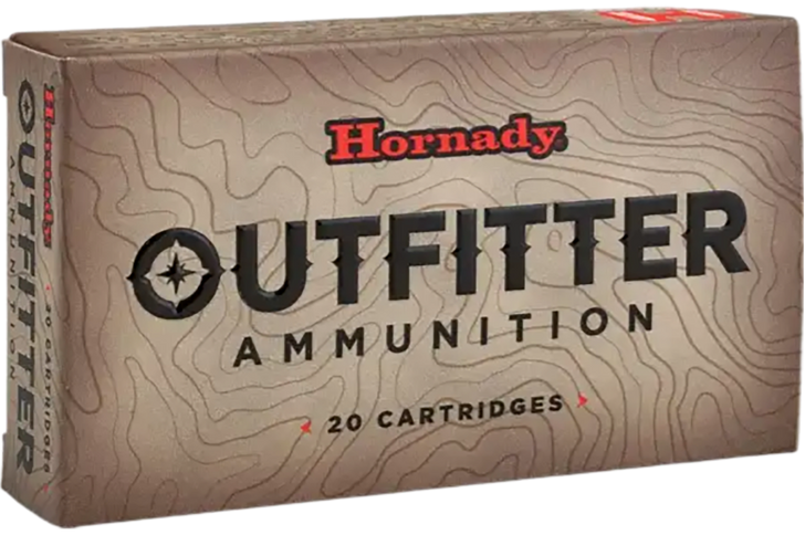 Hornady Outfitter .300 PRC 190 Grain Copper Solid CX Brass Cased - Rifle Ammo - 20RD Box - 82164