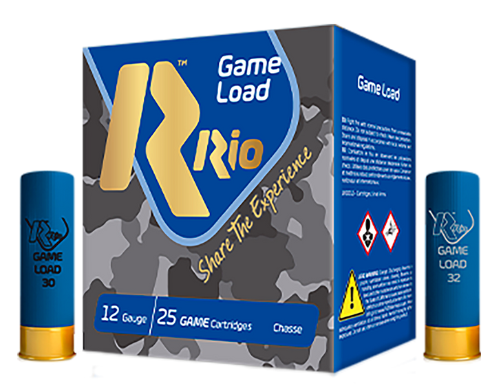 RIO  -  Game Load 12 Gauge 1 1/4 Oz 2.75in #8 Shotgun Ammo - 25RD Box - TG368