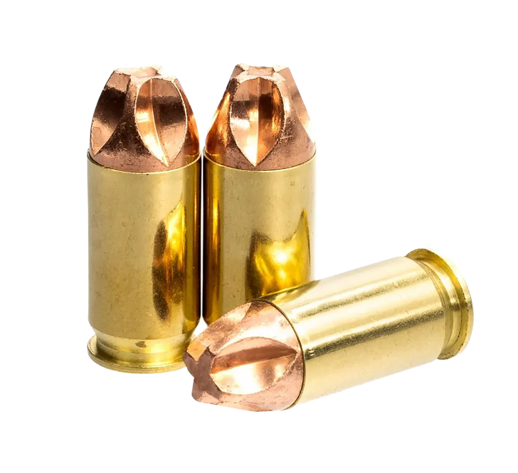 Lehigh Defense Xtreme Defense .45 ACP 135 Grain Fluid Transfer Monolithic Brass Cased  -  Pistol Ammo  -  20RD Box