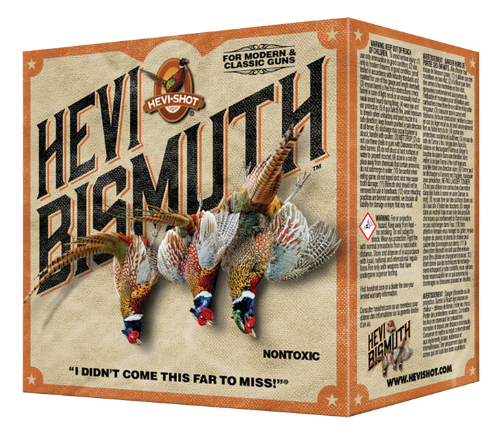 HEVI-Shot Hevi-Bismuth Upland 16 Gauge 1 1/8oz 2 3/4in Shotgun Ammo - 5 Shot - 25RD Box - HS16713