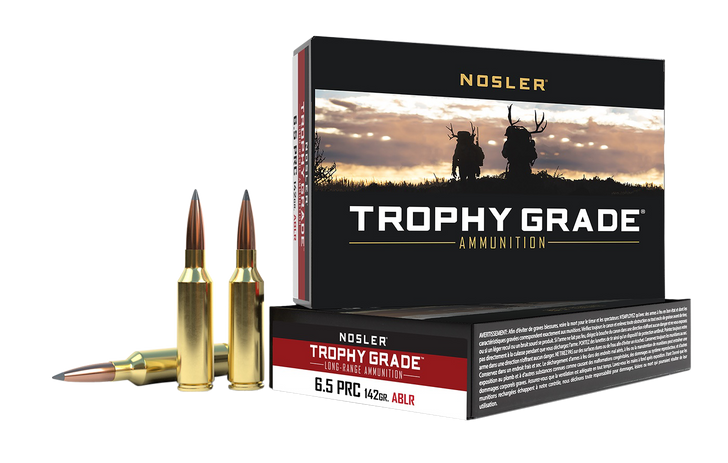 Nosler 6.5 PRC - Long Range AccuBond  - 142 Grain - Brass Cased - 20RD Box - 61232