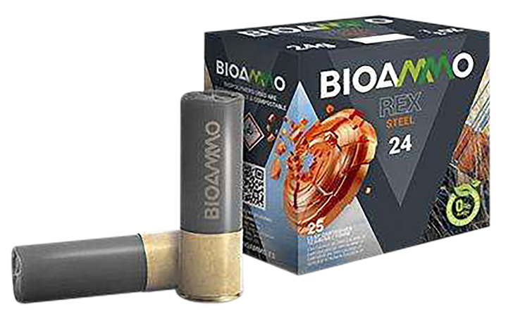 BioAmmo Steel Dove and Target 12 Gauge 1 Oz 2 3/4in #7 Shot Shotgun Ammo - 25RD Box - BRS2870