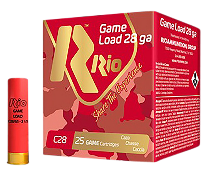 RIO  -  Heavy Field 28ga 2-3/4in 1oz Size 7.5 25/box - RCHV2875