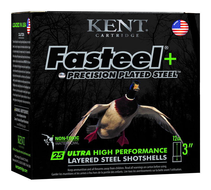 Kent Cartridge Fasteel +, Kent K123fsp36bbx2 Fststl+pps 12 3in Bb 11/4 25/10