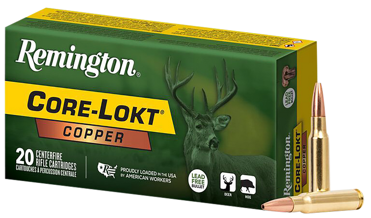Remington Core-Lokt .308 Winchester 150 Grain Copper Hollow Point  - 20RD Box - R27854