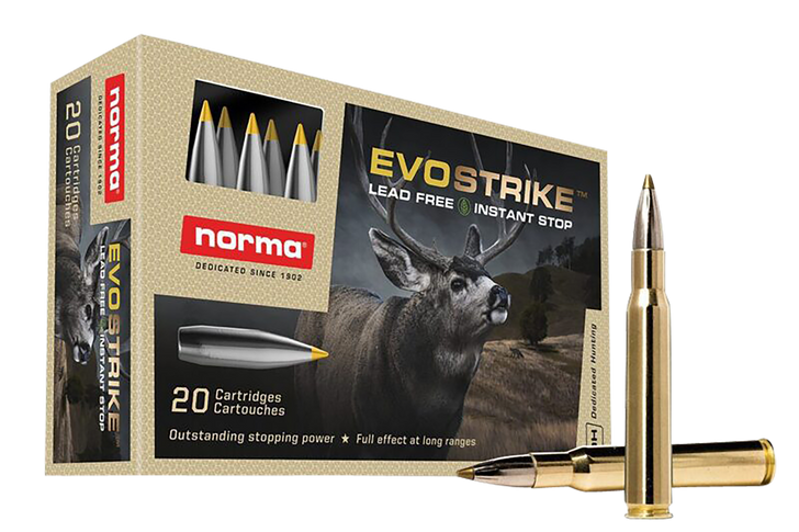 Norma EVOSTRIKE .30-06 Springfield 139gr Brass Cased - Rifle Ammo - 20RD Box - 20177342