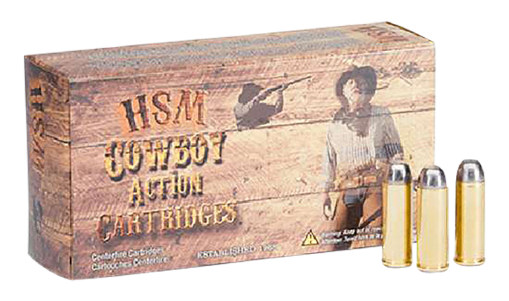 HSM  -  - Cowboy - .38 Special  148gr SWC - 50RD Box