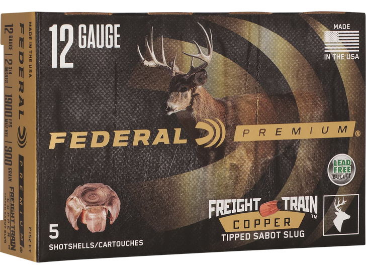 Federal Premium, Fed P152ft           12 275 Frgh Trn Slg 300  5/50