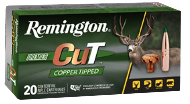 Remington Premier CuT 6.5 Creedmoor 120 Grain Copper Tiped Rifle Ammo - 20RD Box - R22334