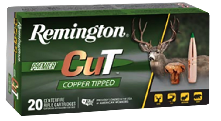 Remington Premier CuT 270 Win 130 Grain Copper Tiped Rifle Ammo - 20RD Box - R22337