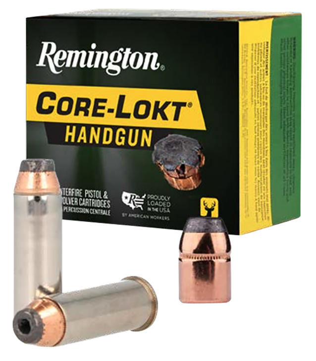Remington .44 Magnum 240 Grain Core-Lokt Hollow Point - Pistol Ammo  -  20RD Box - R20228