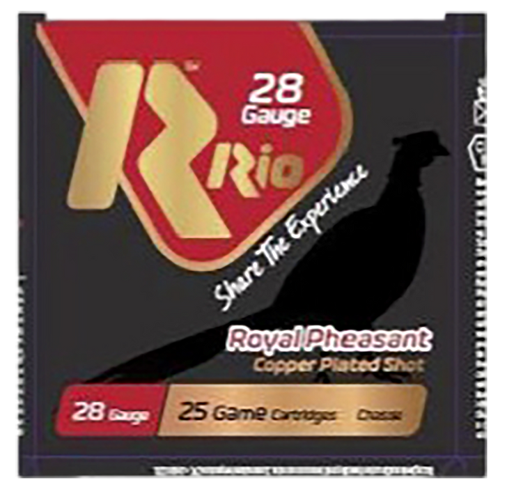 Rio Ammunition Royal Pheasant, Rio Rpc285     Roy Phsnt Cop  28ga 2 3/4 5