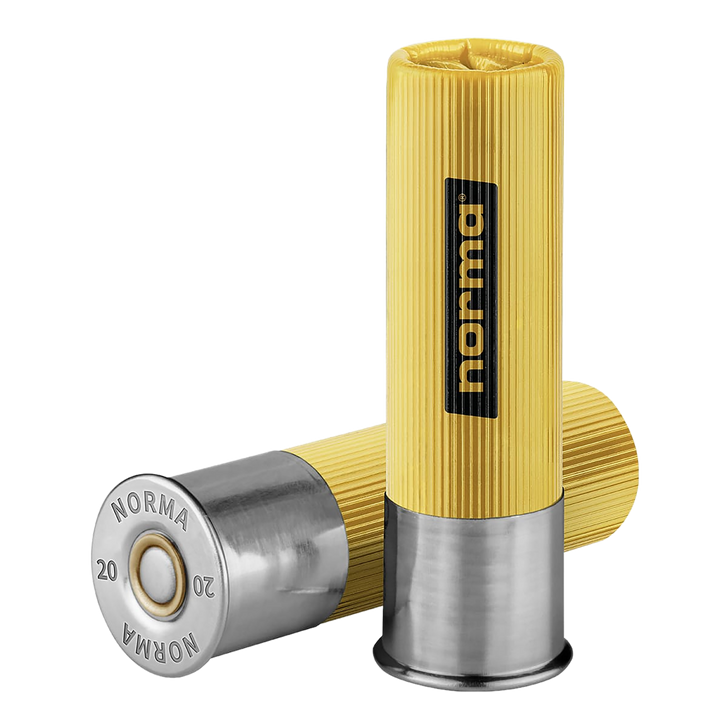 Norma Whitetail Lead Slug 20 Gauge 1 Oz 2.75 Inch Shotgun Ammo - 25RD Box - 1198043420