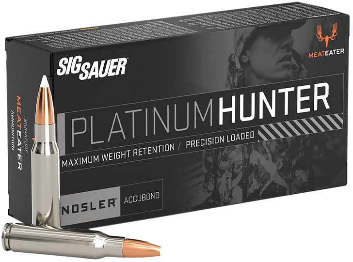 SIG SAUER Platinum Hunter .30-06 Springfield 180 Grain Nosler Accubond Brass Cased - Rifle Ammo - 20RD Box